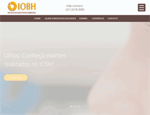 Tablet Screenshot of iobh.com.br